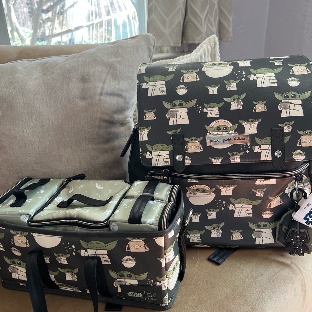 Star Wars Baby Yoda Backpack and Lunch Bag Set